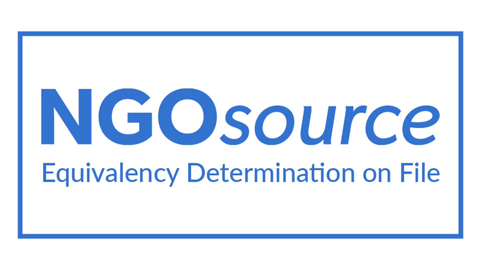 Equivalency Determination